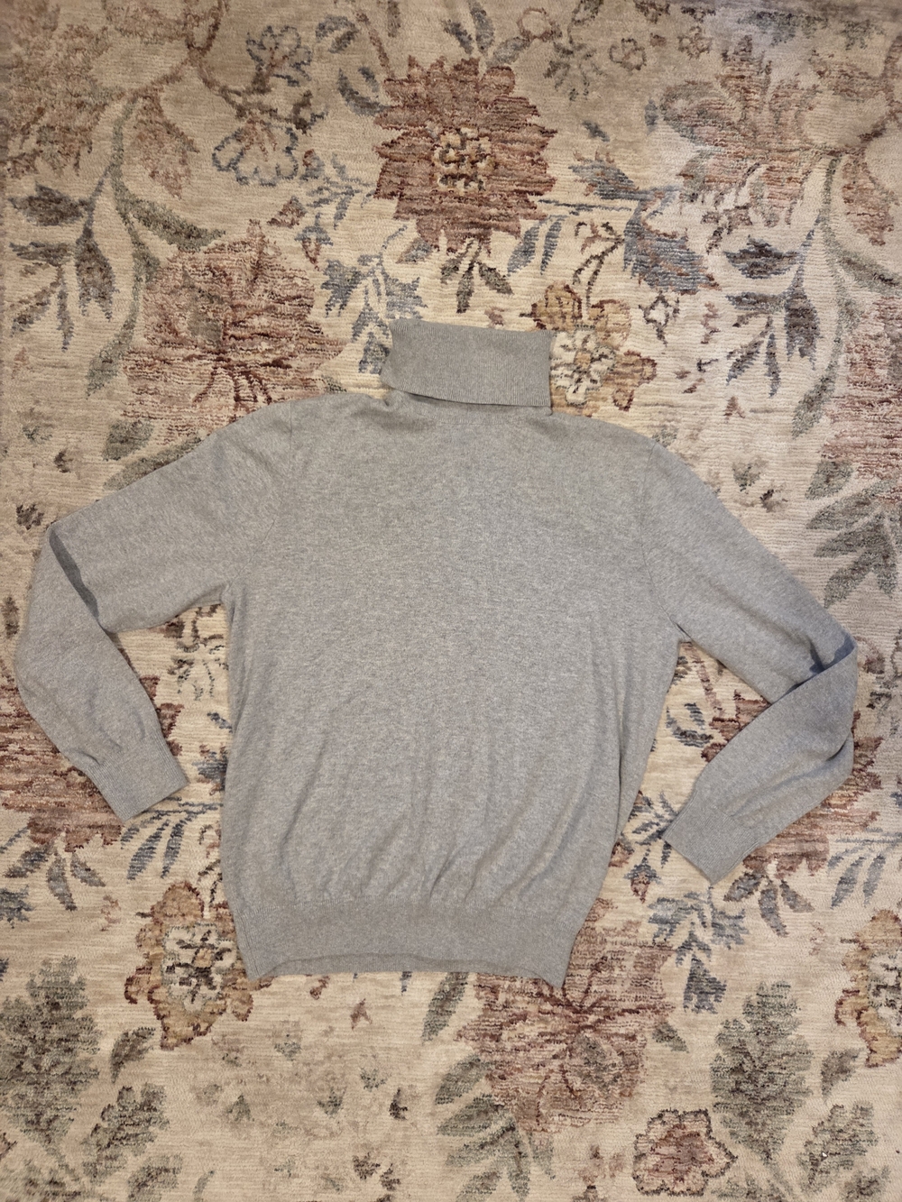 Tommy Hilfiger Men's Gray Turtleneck Sweater